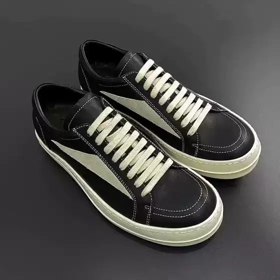 ro shoes men's leather casual shoes thick-soled board shoes men's trendy shoes boys spring new breathable niche shoes