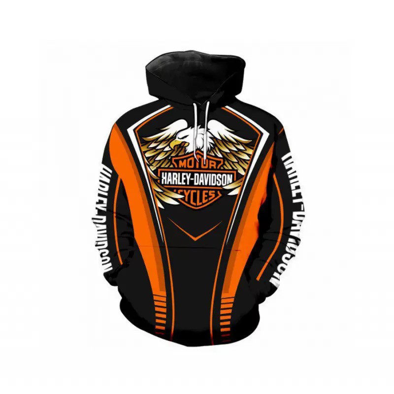 temu新款外贸春秋季男卫衣3D印花套头卫衣连帽衫厂家直销