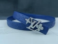 Butterfly Blue + Silver Buckle