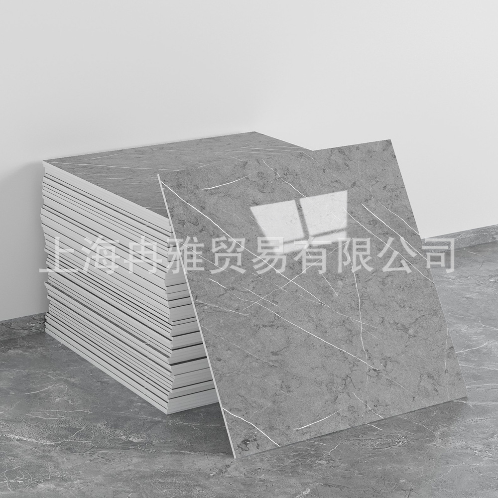 跨境外贸仿大理石鎏金3d墙面翻新装饰贴纸防油防水墙纸自粘瓷砖贴