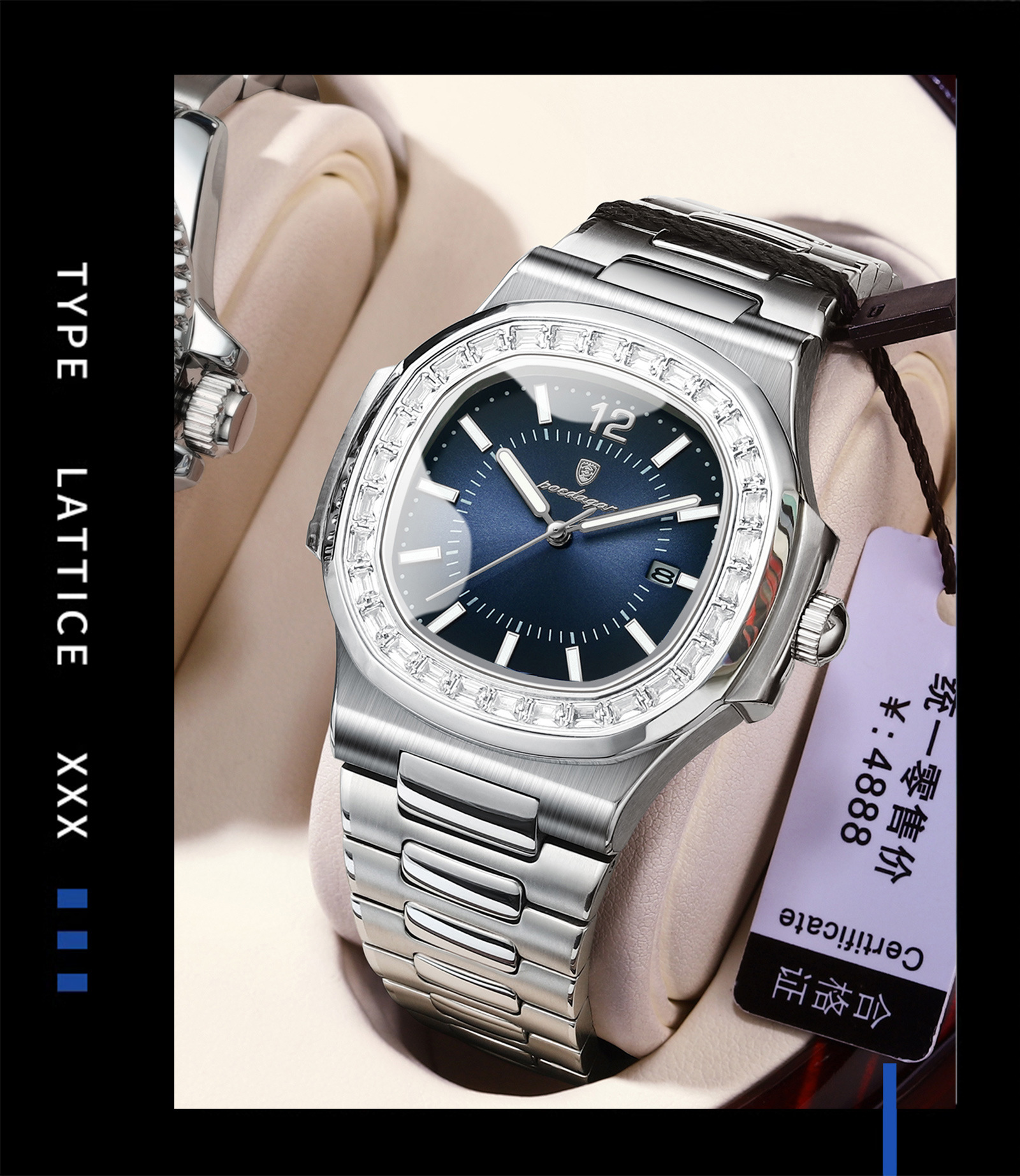 POEDAGAR brand new luxury fashion men's watch ultra-thin quartz watch live foreign trade explosions P918 6 O1CN01eB1VZX1yMMf9i45k1 !!2212877916564 0 cib