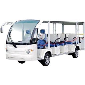 New Electric Travel Shuttle Bus for Hotels, Resorts, Reception, Tourist Attractions, Sightseeing, and Exclusive Use in Scenic Areas