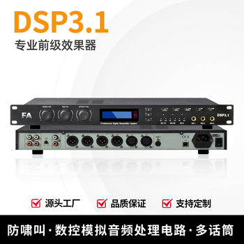 Professional Multifunctional Pre-Amp Reverb Effector Ktv High-Power Stage Performance Nightclub Amplifier Effector