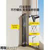 Retractable Floor-Standing Clothes Drying Rack with Double Poles, Windproof and Thickened Aluminum Alloy Balcony Quilt Drying Artifact