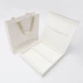 Two-piece gift box with carrying bag