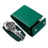 Foreign trade in stock labor portable watch box green portable box labor shi portable watch box high-grade deerskin velvet box