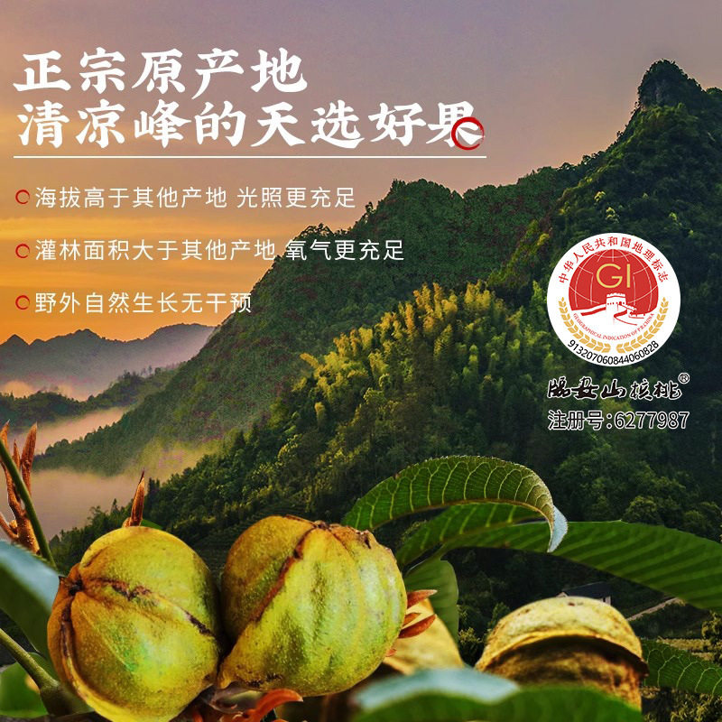 Lin'An Pecan Kernels Canned New Original Flavor Snacks for Pregnant Women Specialty Small Walnut Meat Nut Kernels Bulk Packaging Wholesale