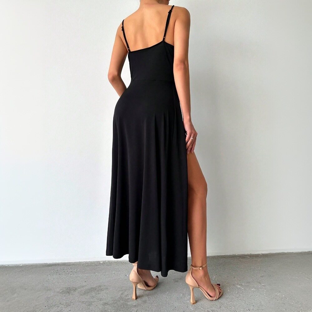 Elegant Womens Midi Dress Sexy Simple Fashionable Sleeveless Spring Summer Collection Wholesale Available