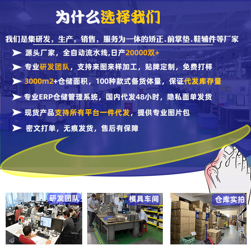 Cross-Border Best-Selling Metatarsal Pads, Gel Pads, Toe-Separating Forefoot Insoles, Anti-Slip Foot Pads, Thickened Half-Size Pads, Threaded Forefoot Pads