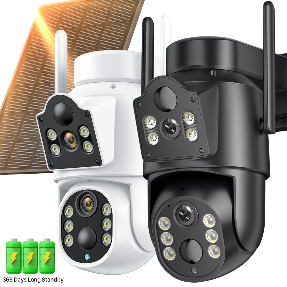 icsee Xiongmai XM gun ball low power consumption 8mp ball machine wireless wifi monitoring HD solar camera abroad