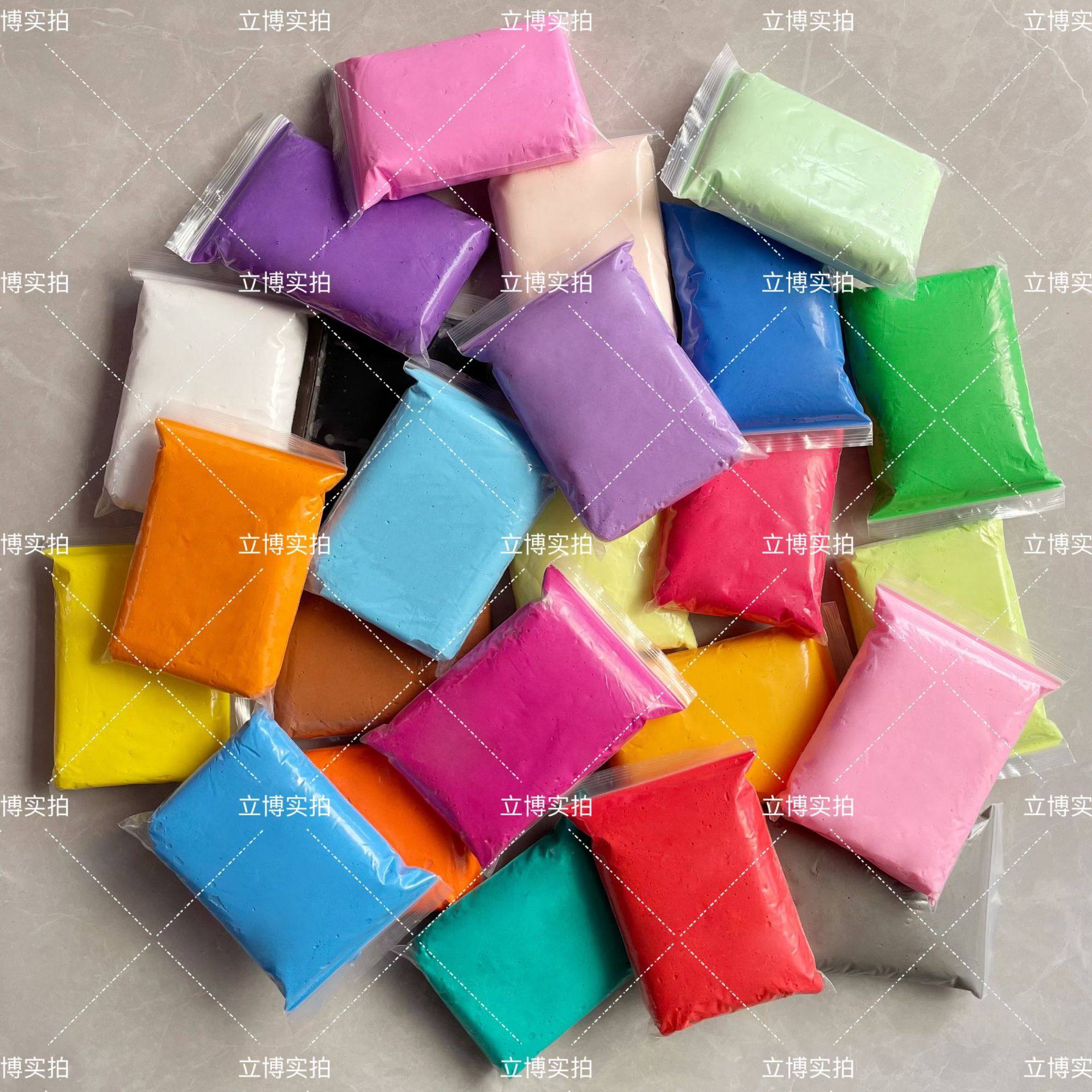 Ultra-Light Clay 100G 24สีLight Plasticine 3D Space Clayเด็ก...