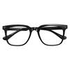 72318 new TR90 black myopia frame men and women's personality large frame flat lens can be equipped with the number of glasses frame