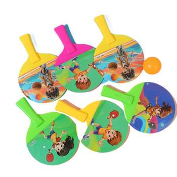 Children's small size table tennis racket suit outdoor sports training children's student supplies night market stall toys