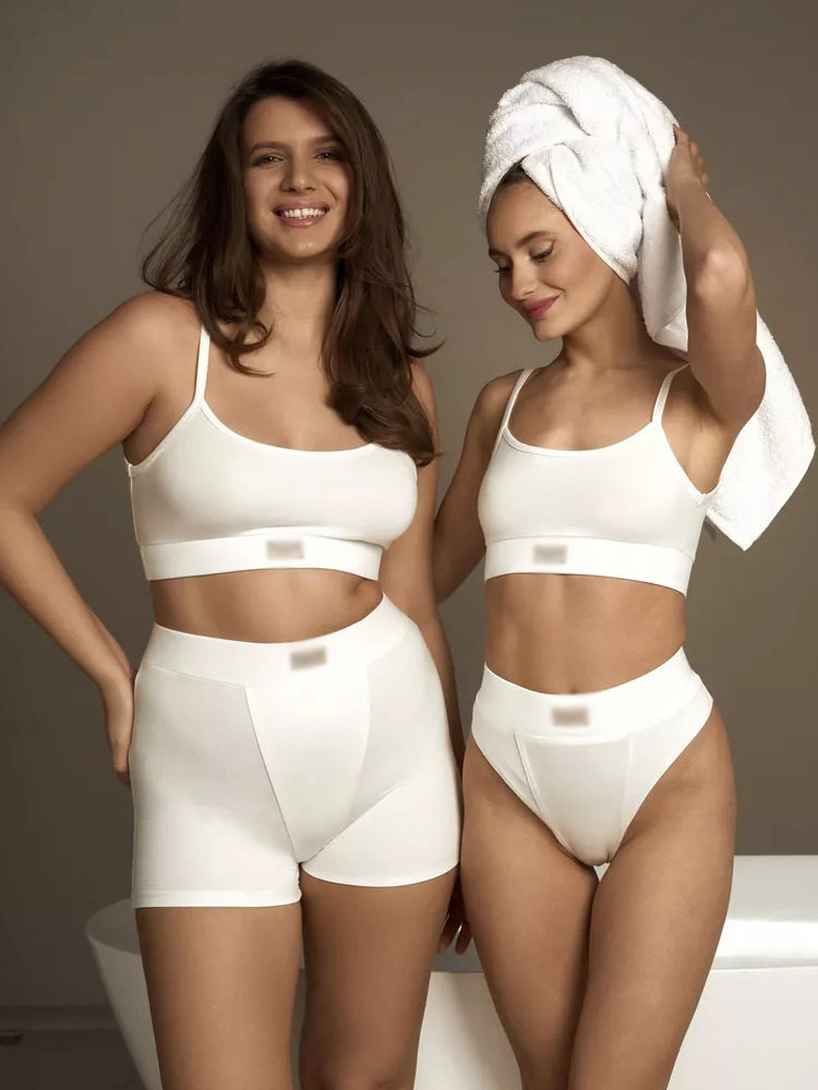 Топ спортивный Tight Two-Piece Sports Underwear Triple Corner suit Women