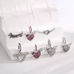 Love Script Necklace