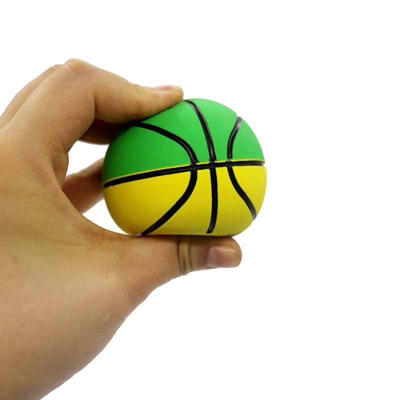 6cm football rubber elastic ball high elastic hollow squash Mini small basketball decompression children wholesale children's ball