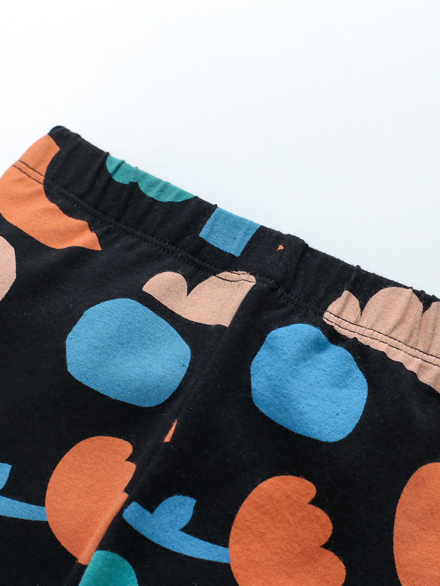 Fall & Winter Girls' Fleece-lined Long-sleeve Hoodie Set, Casual Girls' Outfit