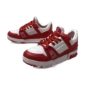 L Trainer red (pair of naked shoes)