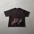 Short-sleeved t-shirt / black [ds23#]