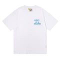 14 white printed blue