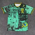 Green brazilian fans