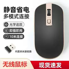 Factory Direct hair wireless mouse s4000 mute lightweight portable laptop mouse USB receiver