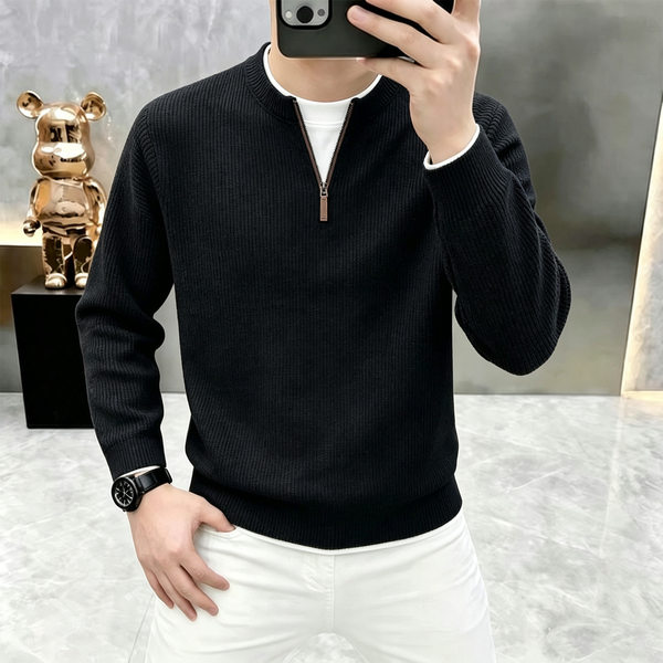 áo len nam cổ lọ