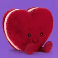 Love macaron-red