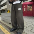 Dark gray pants