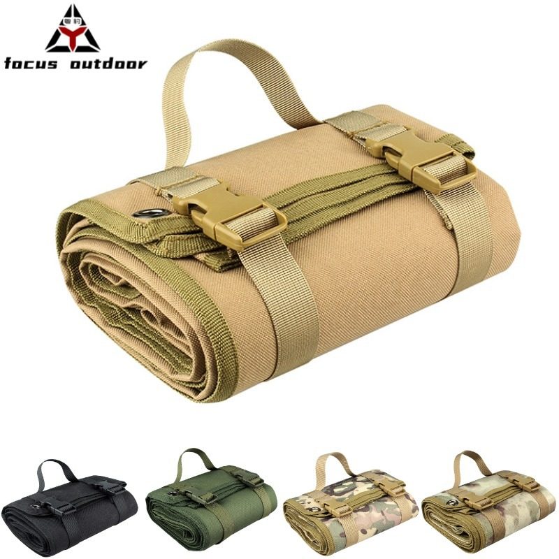 Sports Outdoor Mountain Camping Supplies 1000D Waterproof Material Moisture-Proof Mat Picnic Mat Shooting Mat Multifunctional