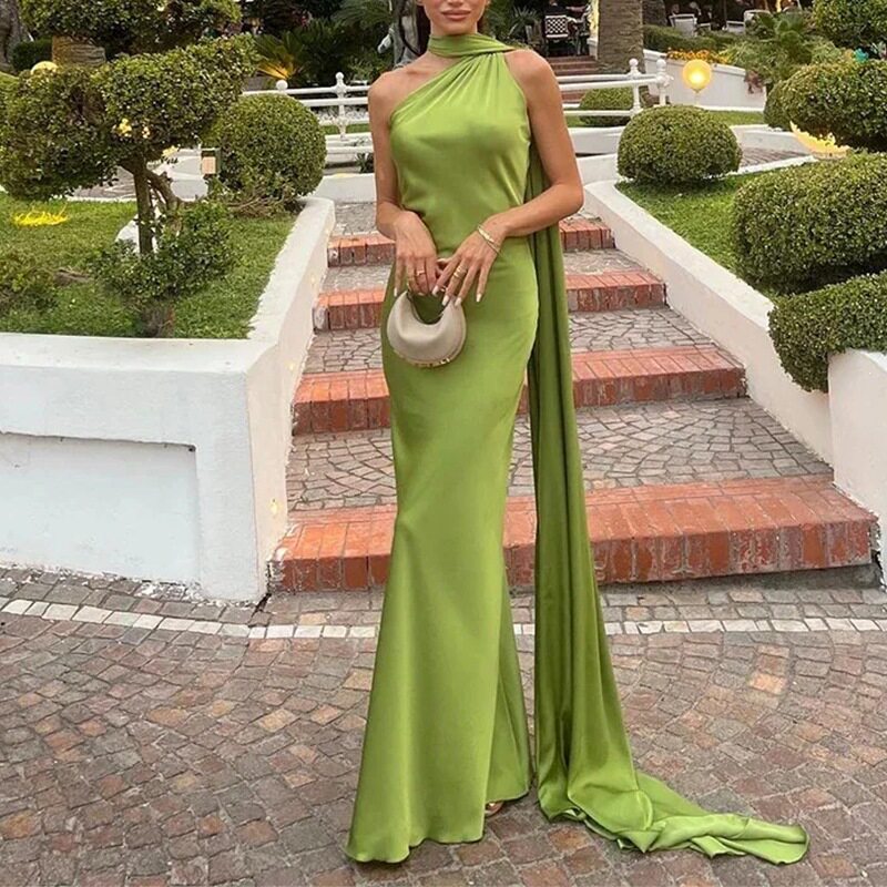 Elegant Off Shoulder Dress Solid Color Fashionable Spring Collection Perfect for Parties and Events Wholesale