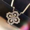 White diamond [including necklace]