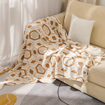 Bohemian Blanket Sofa Cover Blanket Air-conditioning Blanket Knitted Nap Class A Blanket Bed End Blanket blanket Blanket