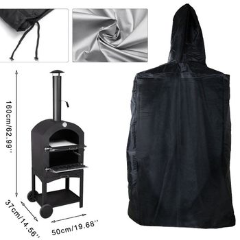Garden Courtyard Grill cover outdoor pizza oven waterproof dust cover gas oven cover BBQ cover