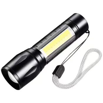 ✅ Mini Portable Flashlight Strong Light Rechargeable Long Battery Life Outdoor Ultra-Long Handheld Range Durable Led