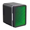 4L Tunnel Light Gaming Mini Fridge Atmosphere Light Desktop Mini Car Dormitory Home Portable Cooling Refrigerator