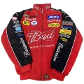 Red budweiser (embroidery)