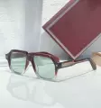 Red and white transparent frame light blue film