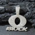 Letter Single Pendant (silver)