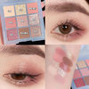 Cappuvini Nine-Square Eye Shadow Palette Is Delicate and Not Easy to Fly Powder Student Makeup Daily Beauty Matte Ins Eye Shadow