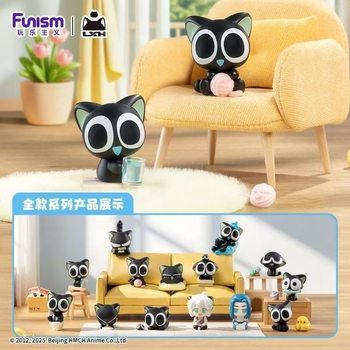 Official Playful Ro Xiaohei Daily Cute Trendy Figurine Cave Fun Internet Celebrity Popular Blind Box Toy
