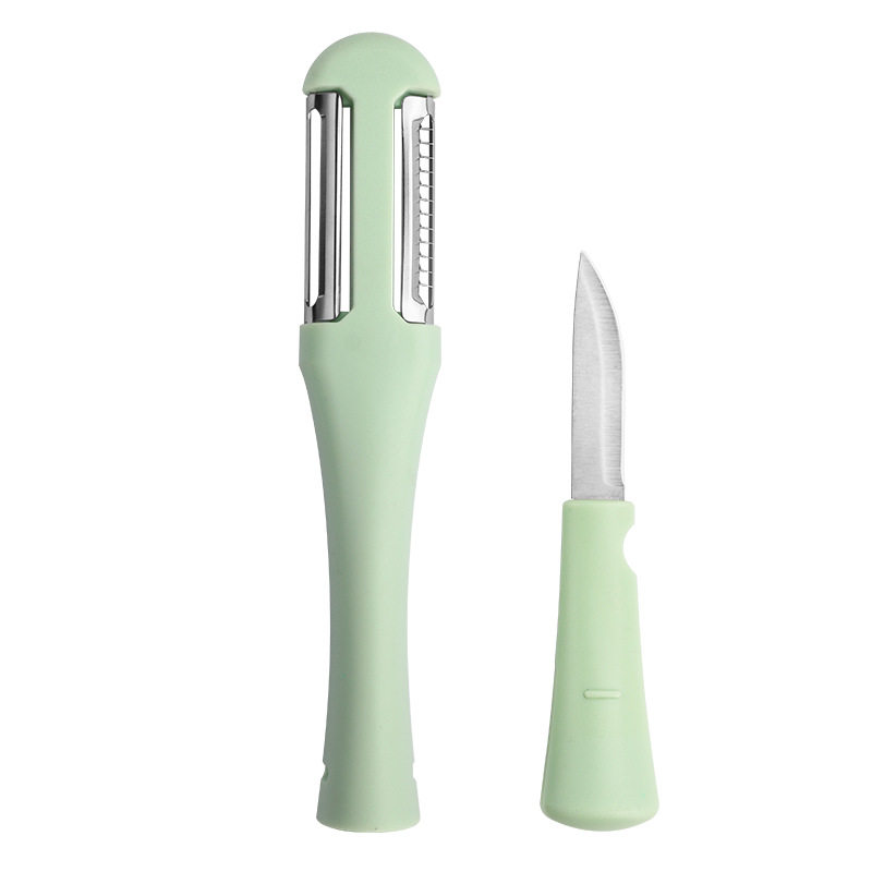 Peeler peeler peeler household multifunctional double-planing fruit peeler 2-piece set stainless steel scraper melon planing