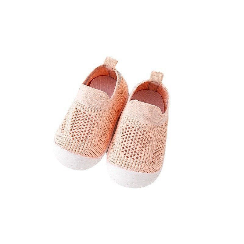 Baby Toddler Shoes Baby Shoes Soft-soled Non-slip Thin Summer Casual Mesh Flying Woven Shoes for Boys and Girls