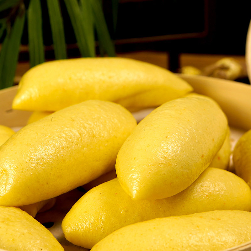 Five Grains Project Golden Corn Sticks Cornmeal Steamed Buns Semi-Finished Products Wholesale Frozen Breakfast Snacks Noodles