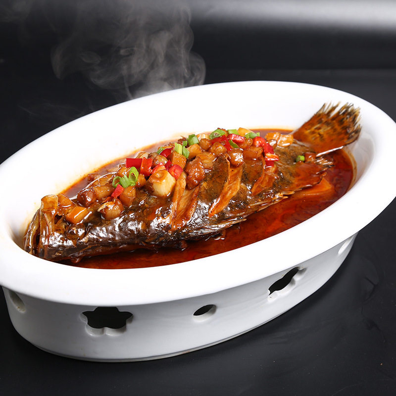 Wholesale Huangshan Smelly Mandarin Fish 0.6-0.65kg Authentic Anhui Specialty Pickled Mandarin Fish Semi-Finished Ingredients for Hotels