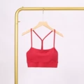 Chinese red y-shaped vest