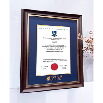 Graduation Certificate A4 A3 Frame Certificate Table Business License Frame Framed Picture Frame Honor Display Frame Creative