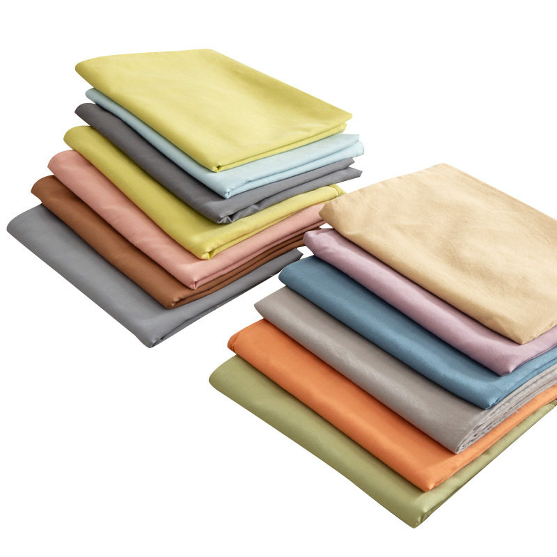 Japanese-Style Washed Pillowcases, Pure Cotton, 40 Count, Skin-Friendly Pillowcases, Pure Cotton Pair Pack, Twill Pillowcases