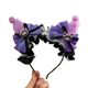 Children's Kuromi Headband Female Non-Slip Headband Cute Sanrio Hair Accessories Girl Melody Rabbit Ear Hairpin Headband