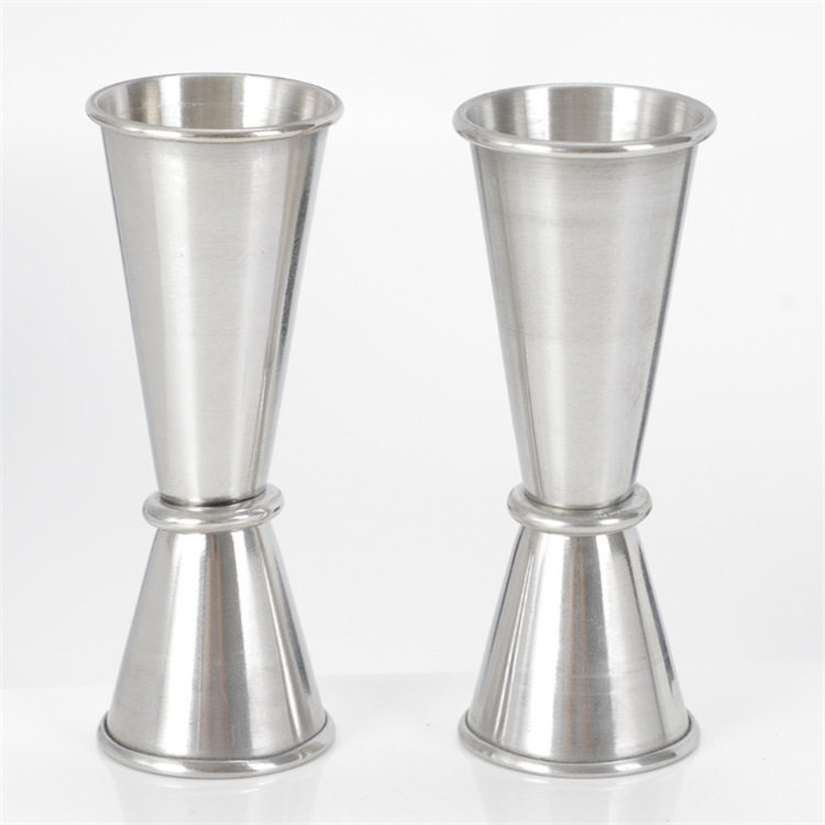 304 stainless steel measuring cup ounce cup wine measuring device double-headed curling cocktail cocktail mixing glass measuring cup